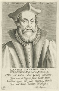 Ritratto di Johannes Wamesius da Workshop of Philip Galle